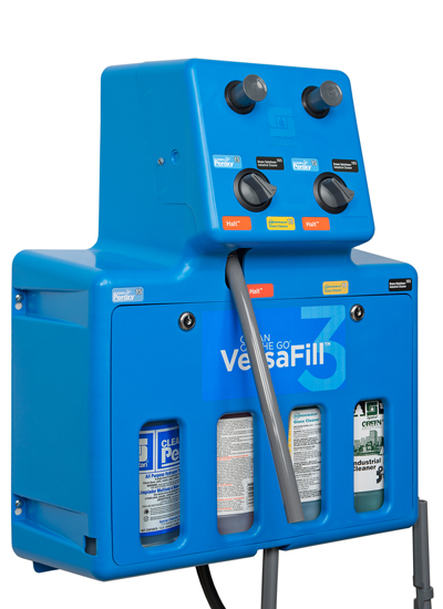 Spartan VersaFill 3 Dispenser for Clean on the Go (E Gap)