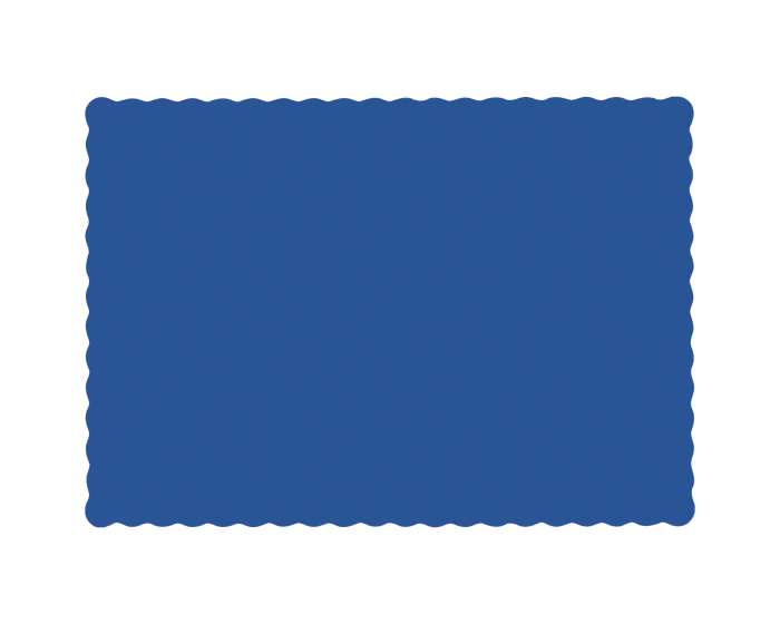 9-1/2" x 13-1/2" Navy Placemat