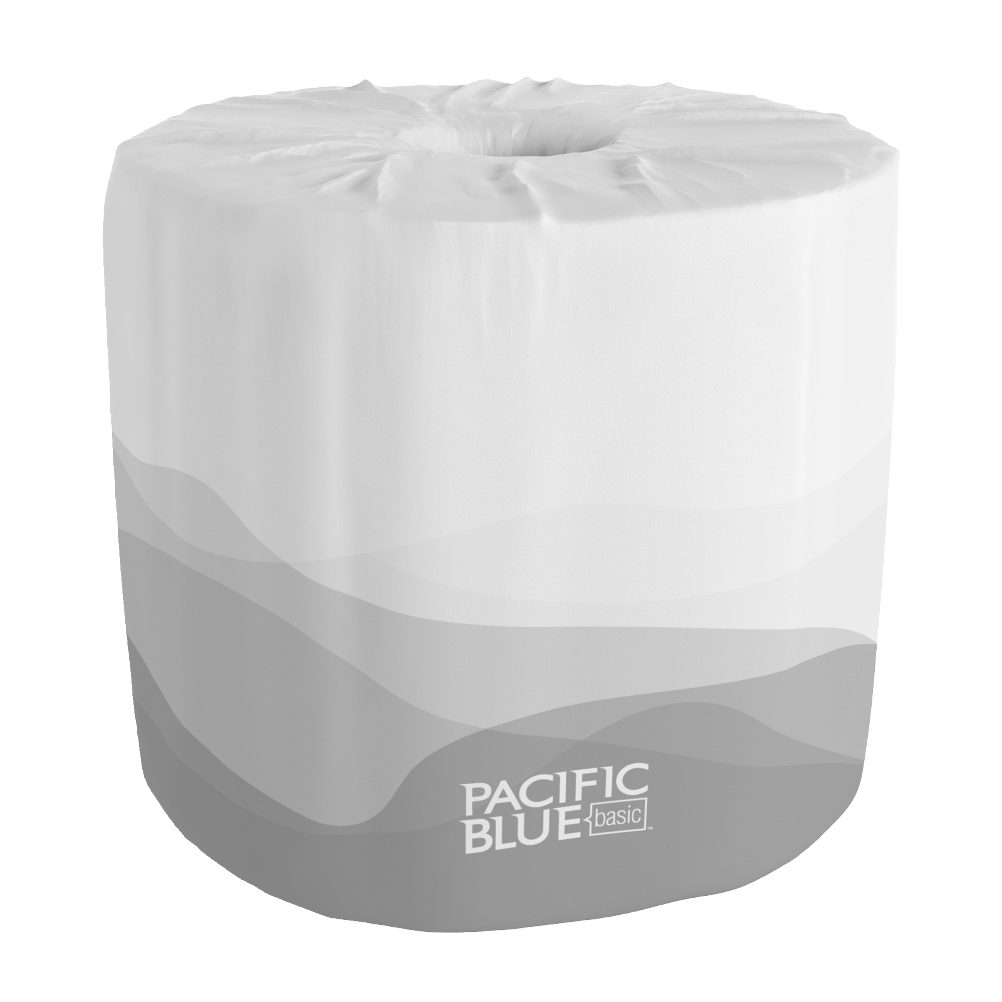 Pacific Blue™ White 2-Ply Embossed Bathroom Tissue